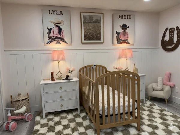Nursery transformation — after